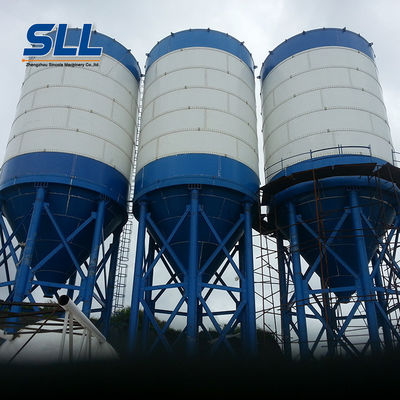 China Silo horizontal do armazenamento da grão do projeto, silo de cimento LSY230 maioria de 100 toneladas fornecedor