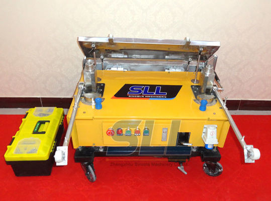 China Máquina de emplastro automática da parede de tijolo, máquina interna da rendição do emplastro fornecedor