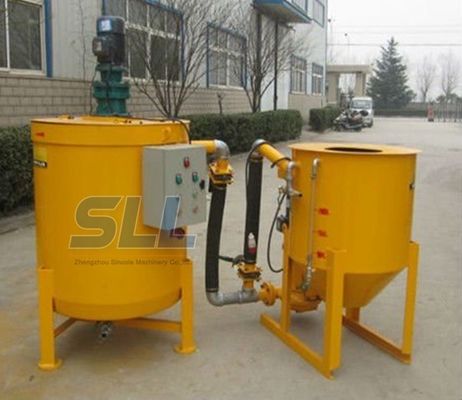 China Estrutura especial do selo do projeto da máquina de alta pressão hidráulica do misturador do Grout para a bomba fornecedor
