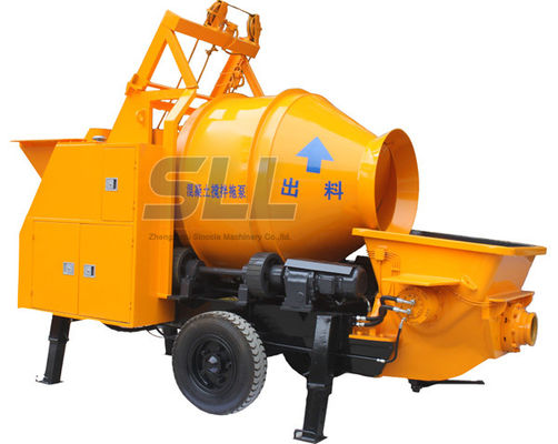 China Máquina hidráulica 5.5kw 560L do misturador concreto da construção para o transporte terrestre fornecedor