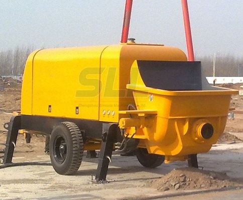 China O almofariz transfere a bomba concreta pequena, bomba pequena do cimento para projetos de construção fornecedor