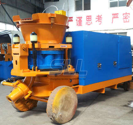 China Máquina seca quatro do Shotcrete da movimentação do motor diesel - dispositivo de aperto do ponto fornecedor