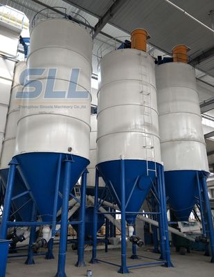 China Engenharia química do silo do armazenamento do cimento de Sincola 150t com pegada pequena fornecedor