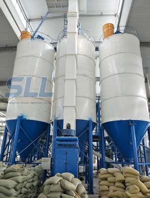 China a corrente elétrica aparafusada aço do silo do armazenamento do cimento 400T deriva-se para o cimento ou o pó fornecedor
