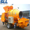 30m3/H misturador concreto móvel, misturador concreto automático diesel útil com bomba fornecedor